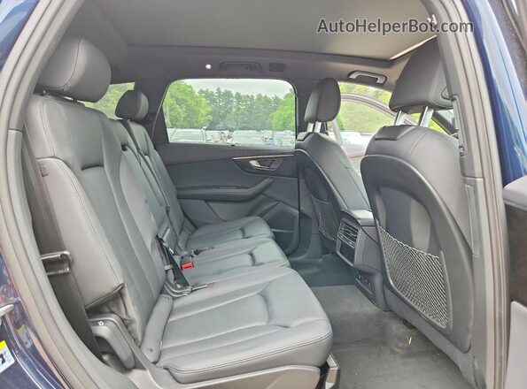 WA1LXBF74PD007927 2023 AUDI Q7 Blue უკანა სალონის ხედი