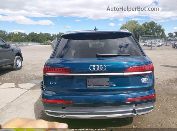 WA1LXBF76ND010227 2022 AUDI Q7 Blue 