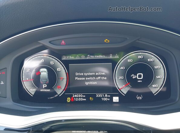WA1LXBF76RD000920 2024 AUDI Q7 Dark Blue Vista de los asientos traseros