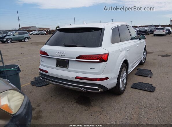 WA1LXBF77ND020555 2022 AUDI Q7 White Задня права чверть