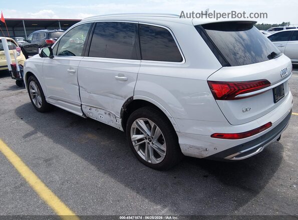 WA1LXBF79ND018709 2022 AUDI Q7 White უკანა მარცხენა