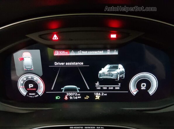 WA1LXBF7XND021988 2022 AUDI Q7 Silver Vista de los asientos traseros