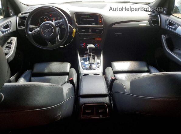 WA1M2AFP1HA053649 2017 AUDI Q5 White Dashboard view
