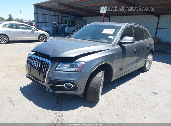 WA1M2AFP8HA049193 2017 AUDI Q5 Gray Front left
