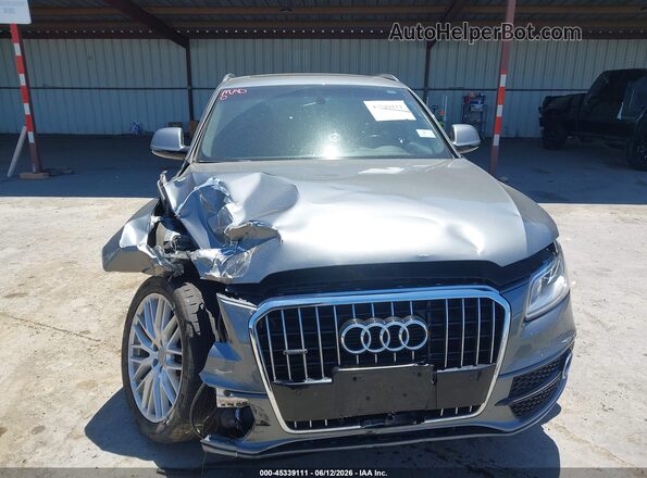 WA1M2AFP8HA049193 2017 AUDI Q5 Gray Instrument cluster view
