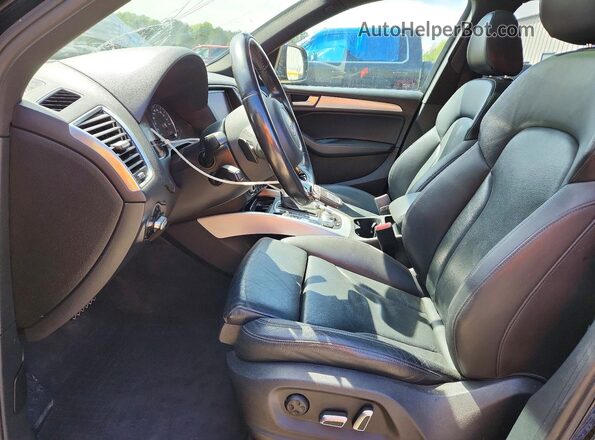 WA1M2AFPXHA056291 2017 AUDI Q5 Черный Вид салона спереди