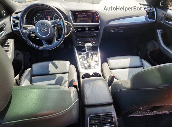 WA1M2AFPXHA056291 2017 AUDI Q5 Черный Вид панели приборов