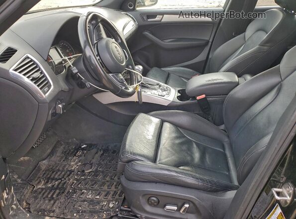 WA1M2AFPXHA059921 2017 AUDI Q5 Black Вид салону спереду