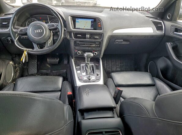 WA1M2AFPXHA059921 2017 AUDI Q5 Black Вид панелі приладів