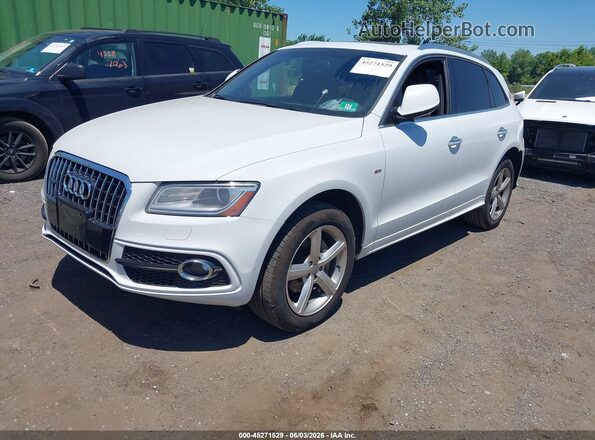 WA1M2AFPXHA087279 2017 AUDI Q5 White წინა მარცხენა ხედი სამი მეოთხედიდან