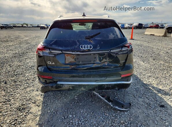 WA1MUBFZXSP059536 2025 AUDI Q4 Black Vista trasera
