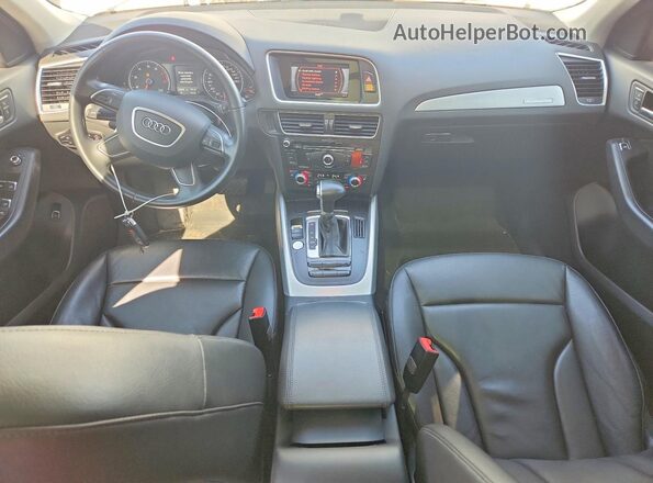 WA1V2AFP1HA101008 2017 AUDI Q5 White Առջևի վահանակի տեսք