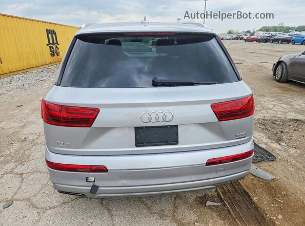 WA1VAAF70HD026402 2017 AUDI Q7 Silver Հետևի տեսք