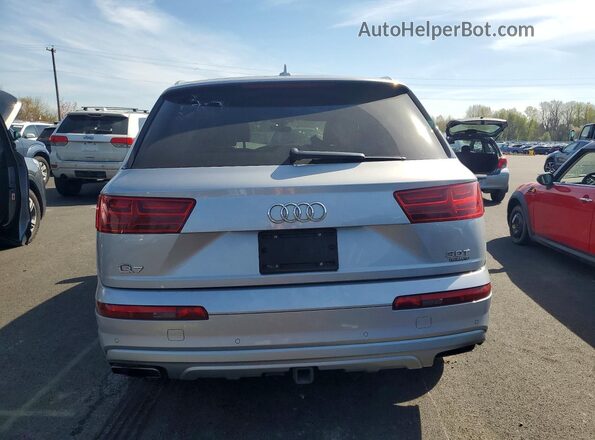 WA1VAAF70HD043040 2017 AUDI Q7 Silver Հետևի տեսք