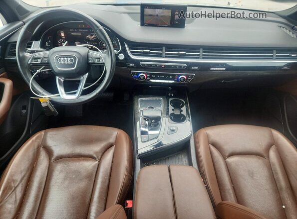 WA1VAAF70HD058427 2017 AUDI Q7 Gray 