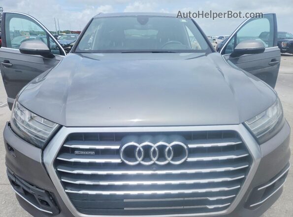 WA1VAAF70HD058427 2017 AUDI Q7 Gray 