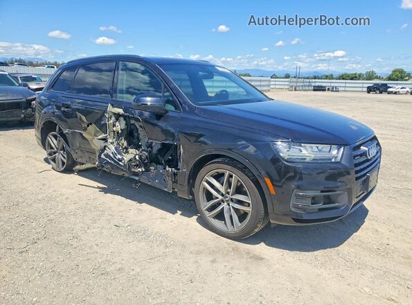 WA1VAAF70JD006317 2018 AUDI Q7 Black Առջևի աջ