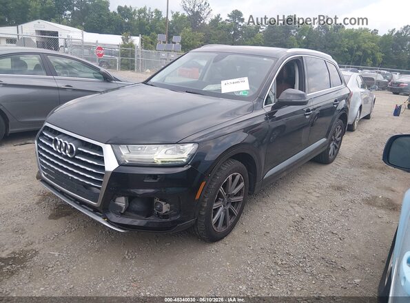 WA1VAAF70JD029600 2018 AUDI Q7 Черный Передняя левая четверть