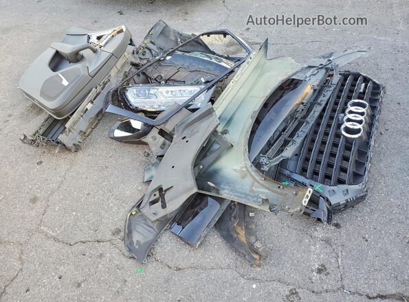 WA1VAAF70KD003886 2019 AUDI Q7 Black ძრავის განყოფილების ხედი