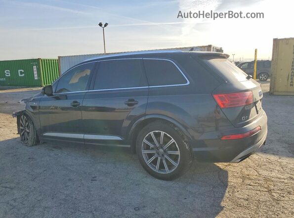 WA1VAAF71HD015716 2017 AUDI Q7 Blue Հետևի ձախ