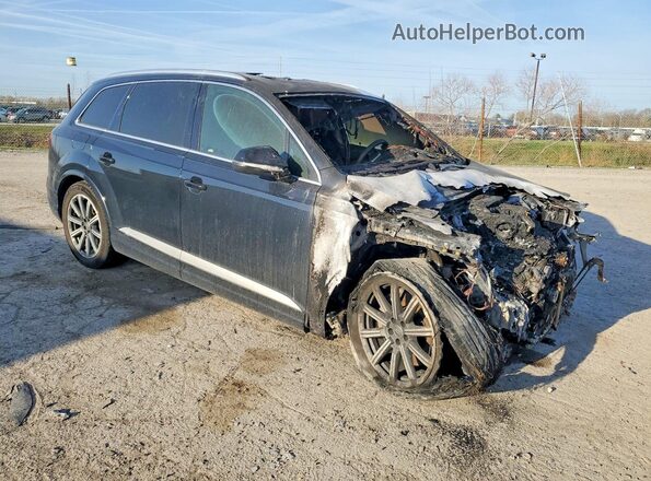 WA1VAAF71HD015716 2017 AUDI Q7 Blue Առջևի աջ