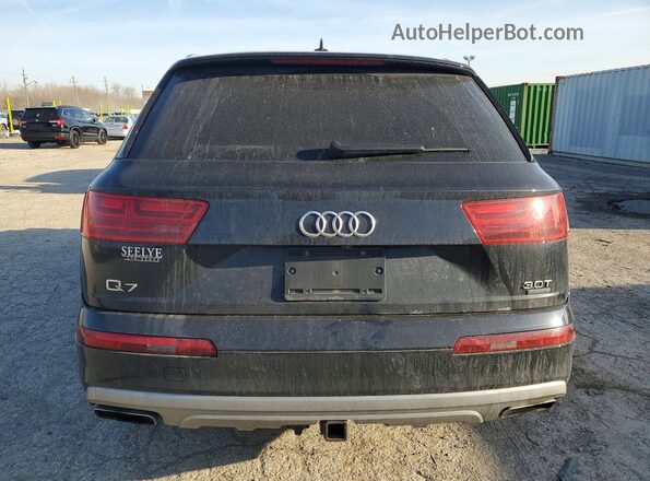 WA1VAAF71HD015716 2017 AUDI Q7 Blue Հետևի տեսք
