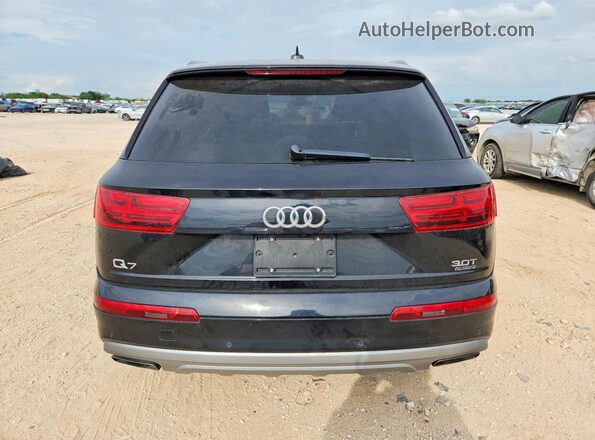 WA1VAAF71HD020947 2017 AUDI Q7 Black 