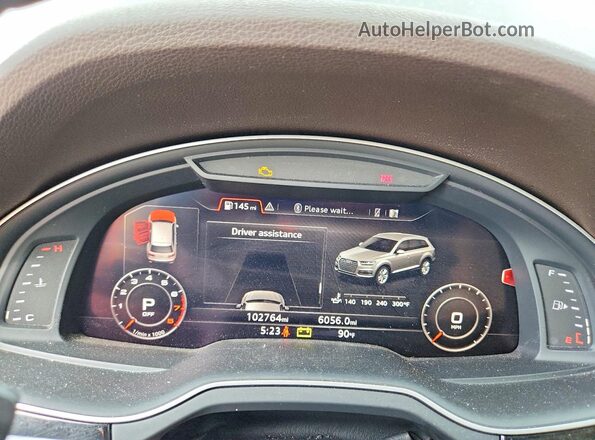 WA1VAAF71HD020947 2017 AUDI Q7 Black 