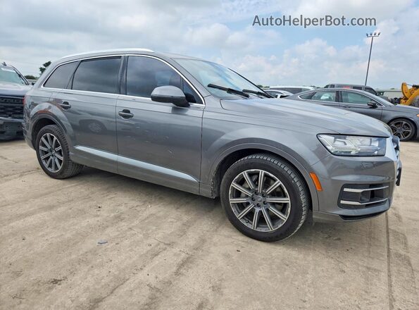 WA1VAAF71JD024910 2018 AUDI Q7 Gray Front right