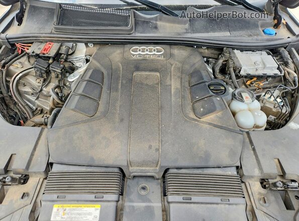 WA1VAAF71JD024910 2018 AUDI Q7 Gray Engine compartment view