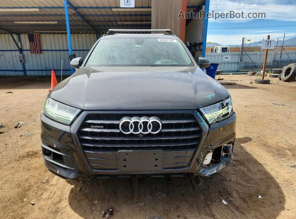WA1VAAF71JD050908 2018 AUDI Q7 Black Front view