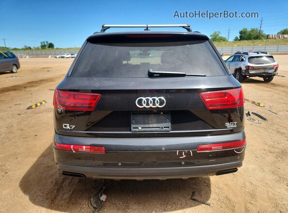 WA1VAAF71JD050908 2018 AUDI Q7 Black Rear view