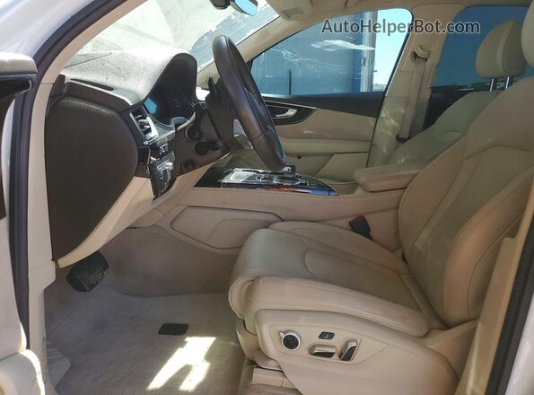 WA1VAAF71KD036573 2019 AUDI Q7 White Սալոնի դիմացի տեսք