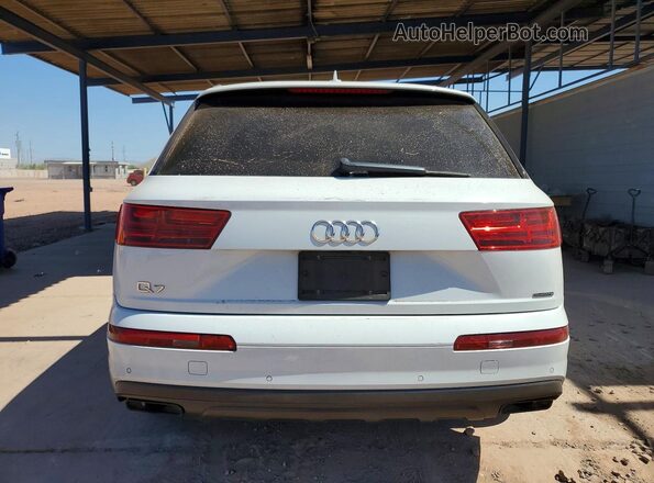WA1VAAF71KD036573 2019 AUDI Q7 White Հետևի տեսք