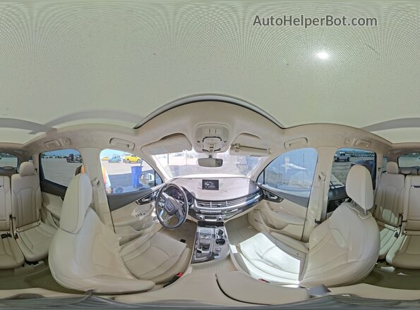 WA1VAAF71KD036573 2019 AUDI Q7 White Սալոնի 360 աստիճան տեսք