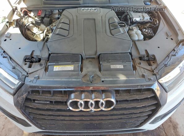 WA1VAAF71KD036573 2019 AUDI Q7 White Շարժիչի բաժամունքի տեսք