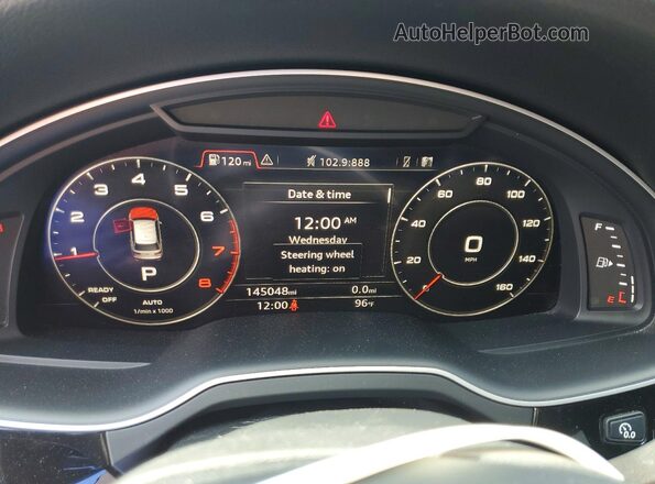 WA1VAAF72HD007494 2017 AUDI Q7 Black 