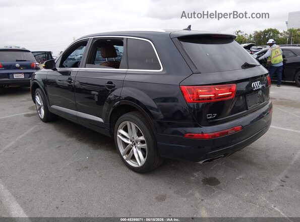 WA1VAAF72HD034095 2017 AUDI Q7 Black უკანა მარცხენა