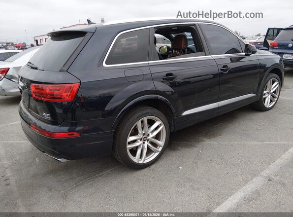 WA1VAAF72HD034095 2017 AUDI Q7 Black უკანა მარჯვენა