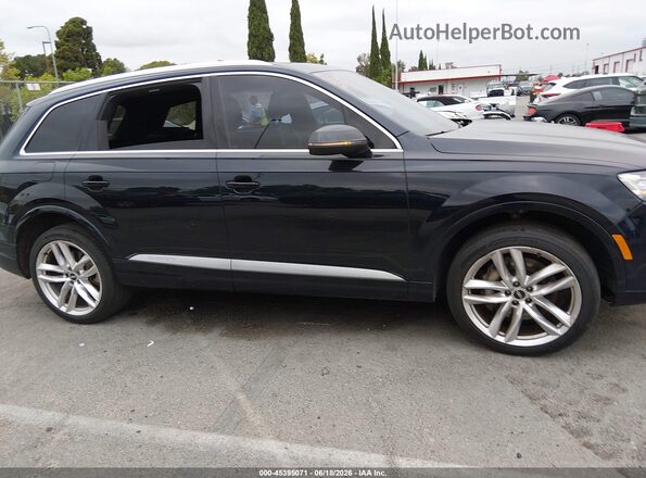 WA1VAAF72HD034095 2017 AUDI Q7 Black ხელსაწყოთა პანელის ხედი