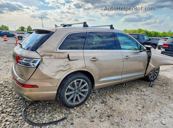 WA1VAAF72JD000079 2018 AUDI Q7 Gold Հետևի աջ