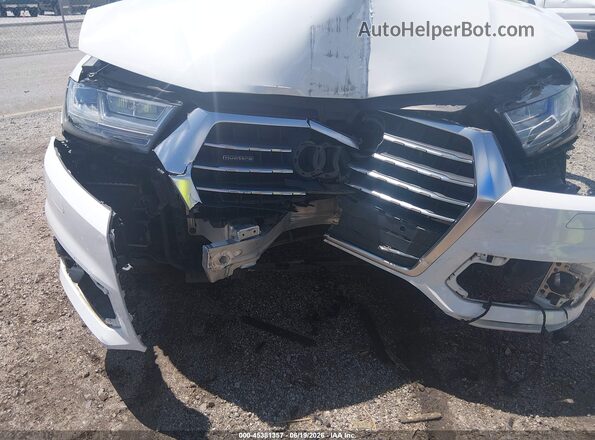 WA1VAAF72JD020249 2018 AUDI Q7 White Вид спереду