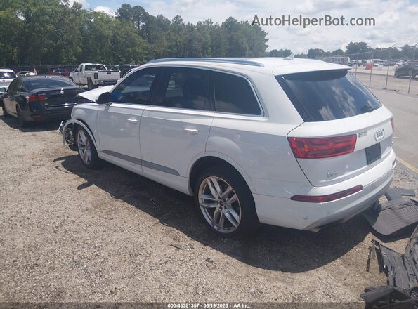 WA1VAAF72JD020249 2018 AUDI Q7 White Задня ліва чверть