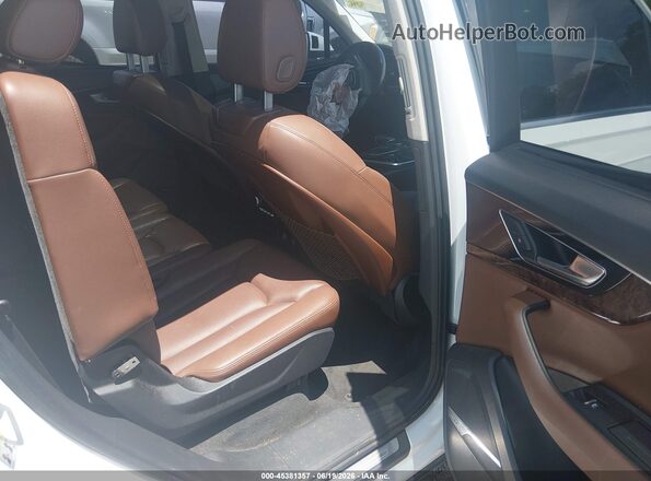 WA1VAAF72JD020249 2018 AUDI Q7 White Вид наклейки з VIN-кодом
