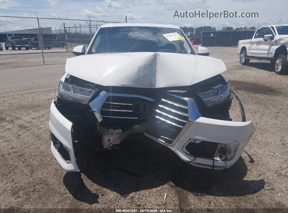 WA1VAAF72JD020249 2018 AUDI Q7 White Вид щитка приладів