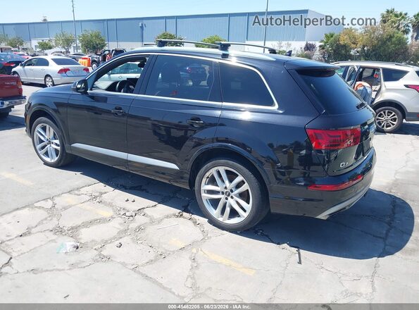 WA1VAAF72JD029727 2018 AUDI Q7 Black Հետևի ձախ