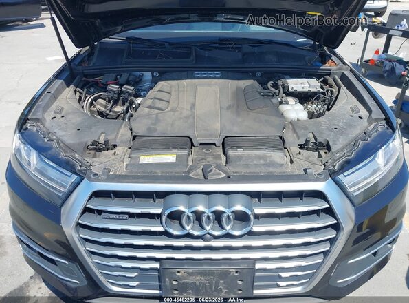 WA1VAAF72JD029727 2018 AUDI Q7 Black Հետևի տեսք