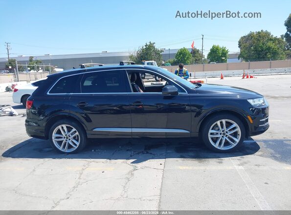 WA1VAAF72JD029727 2018 AUDI Q7 Black Սալոնի հետևի տեսք