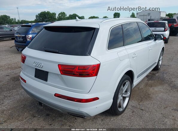 WA1VAAF72KD024089 2019 AUDI Q7 Белый Задняя правая четверть