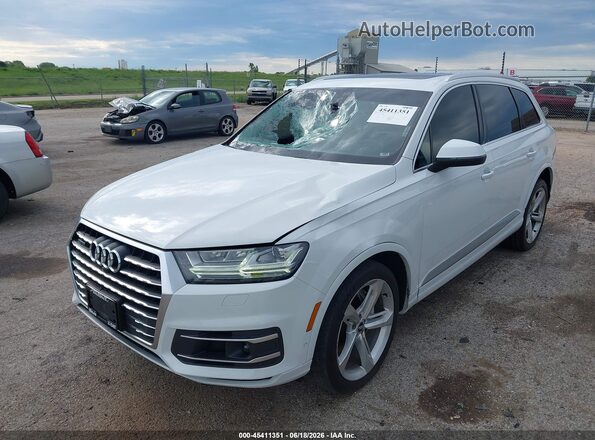 WA1VAAF72KD024089 2019 AUDI Q7 Белый Передняя левая четверть